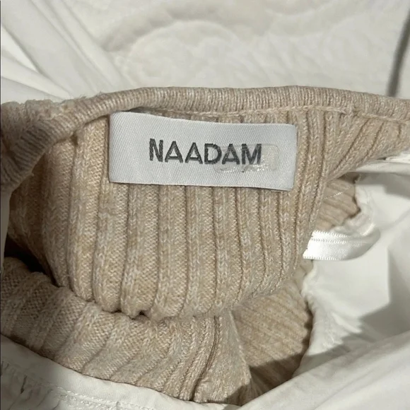 NAADAM White and Tan Maxi Dress - Picture 5 of 13